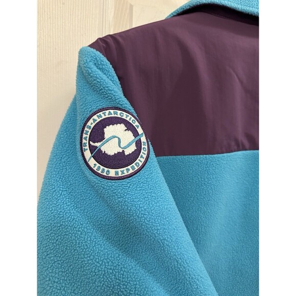 Vintage 90s The North Face Trans-Antarctica Expedition Denali Fleece Jacket Sz M - Picture 15 of 16